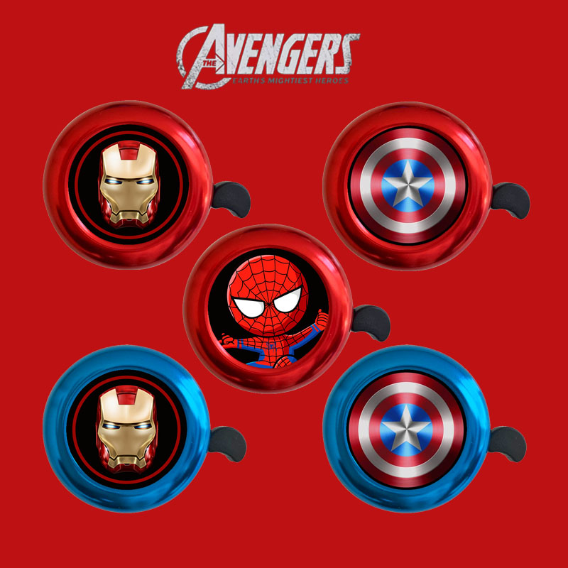 Mountain Biking Movies - Animation Hero Spider Man Iron Man