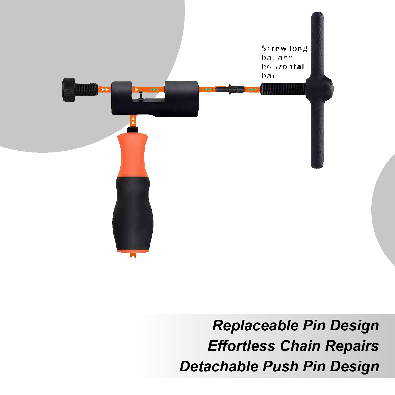 Mountain Biking For Beginners - Chain Removal Tool Heavy-Duty Detachable Bike