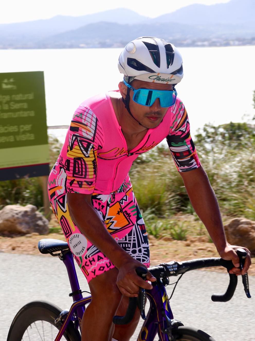Mountain Biking Uniform - Chaise Cycliste Couture MEN skinsuit clothing
