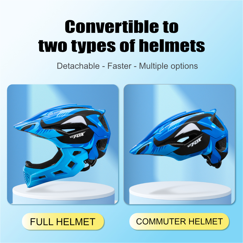 BATFOX Kids Full Face Bike Hel - Mountain Biking Helmet Kids recensione e prezzo