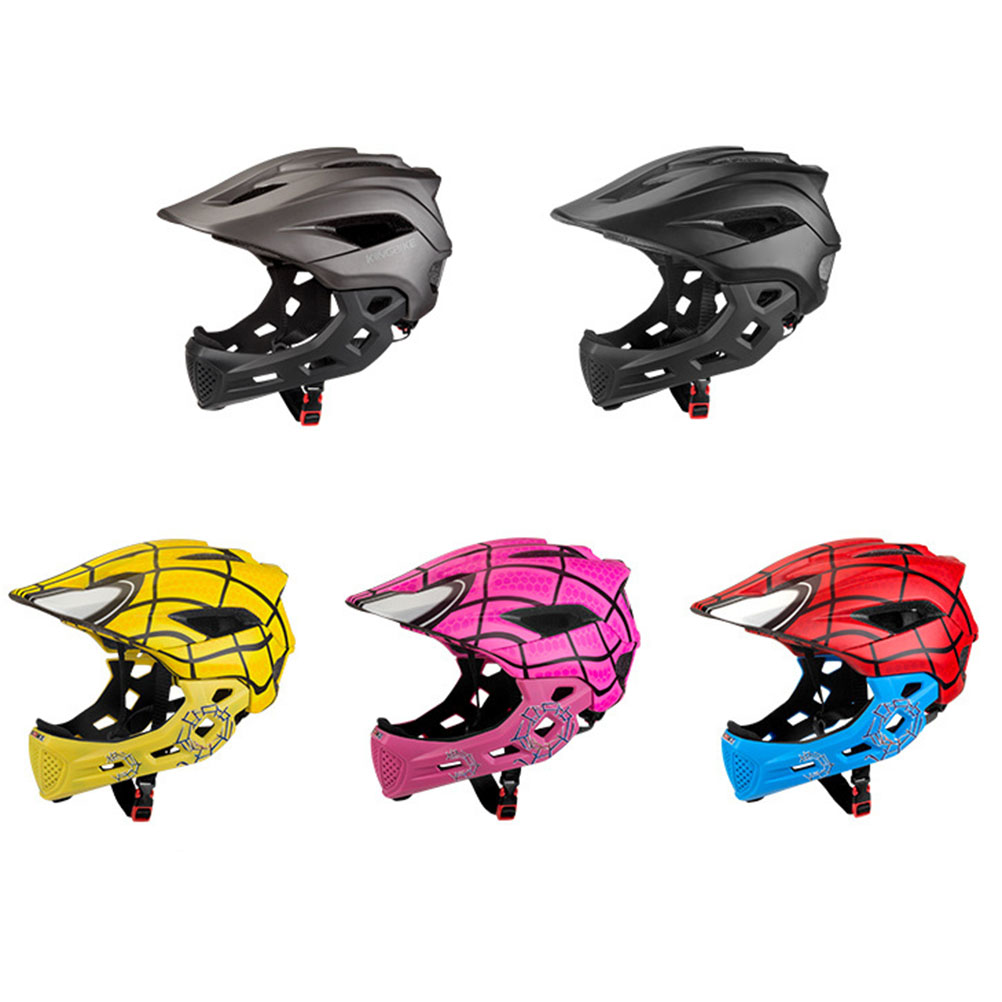 2 in 1 Kids Full Face Bike Hel - Mountain Biking Helmet Kids recensione e prezzo