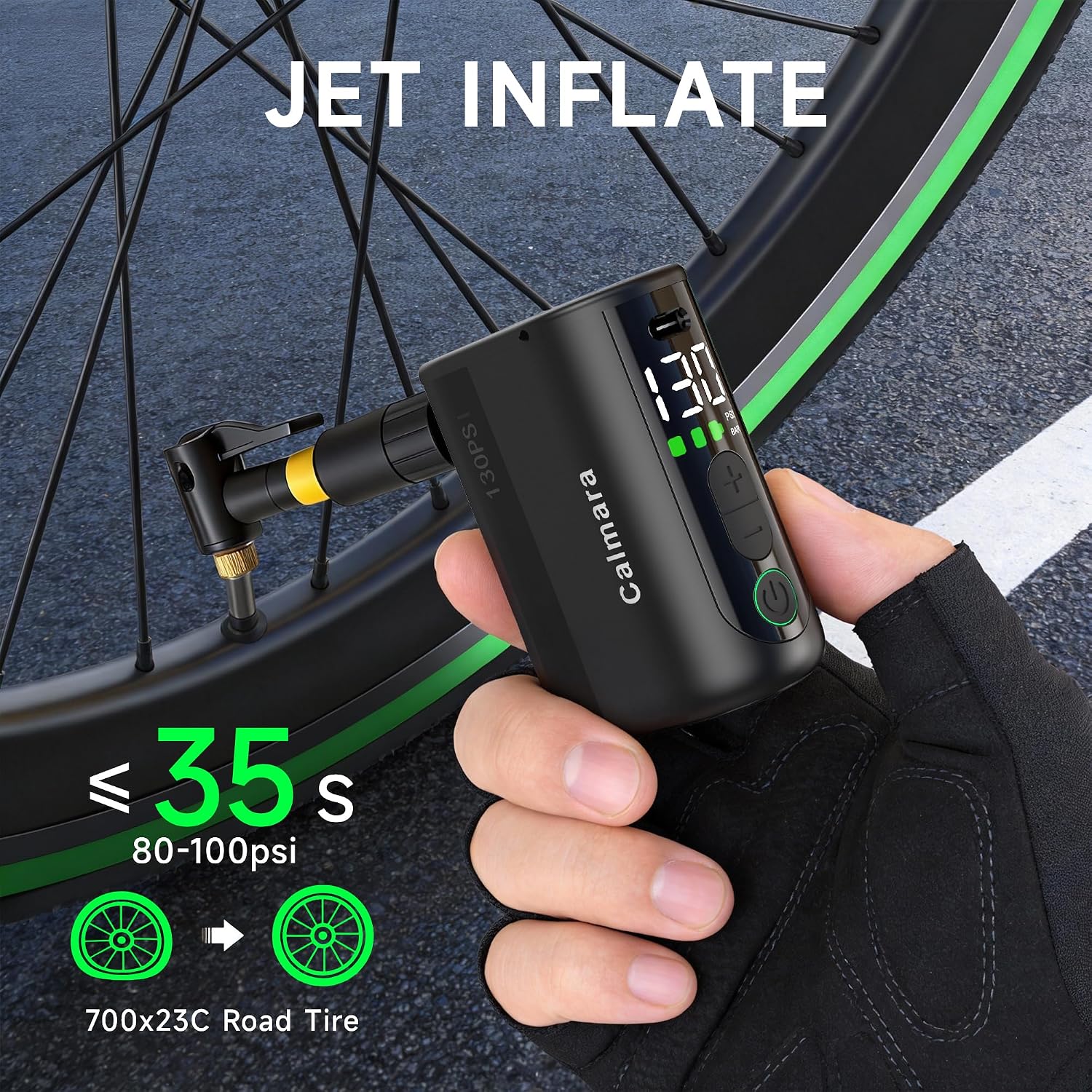 130 PSI Electric Bike Pump, Fa - Mountain Biking Images recensione e prezzo