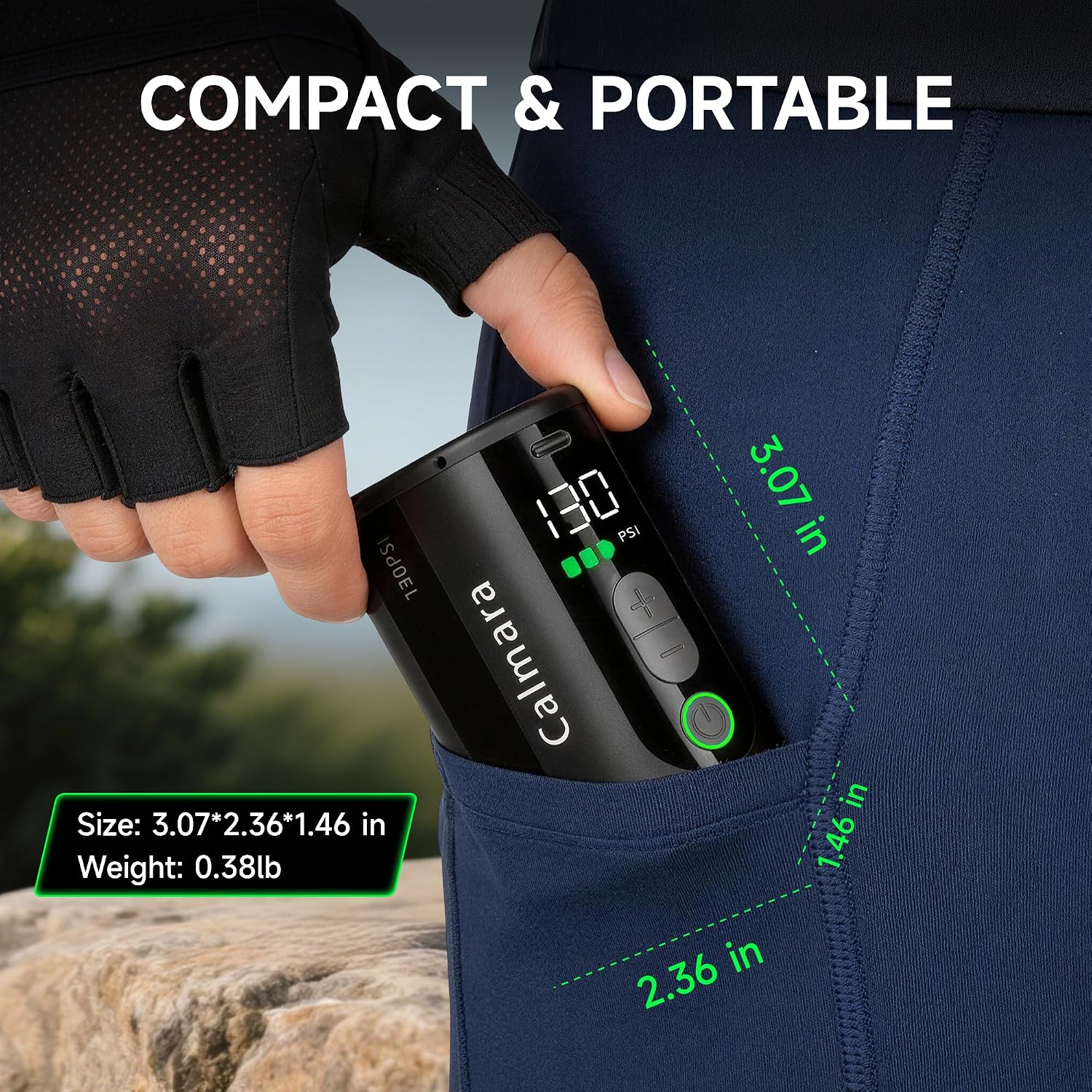 130 PSI Electric Bike Pump, Fa - Mountain Biking Images recensione e prezzo