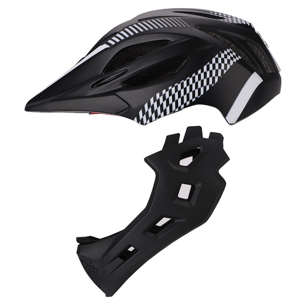 NEW Children Full Face with LE - Mountain Biking Helmet Kids recensione e prezzo