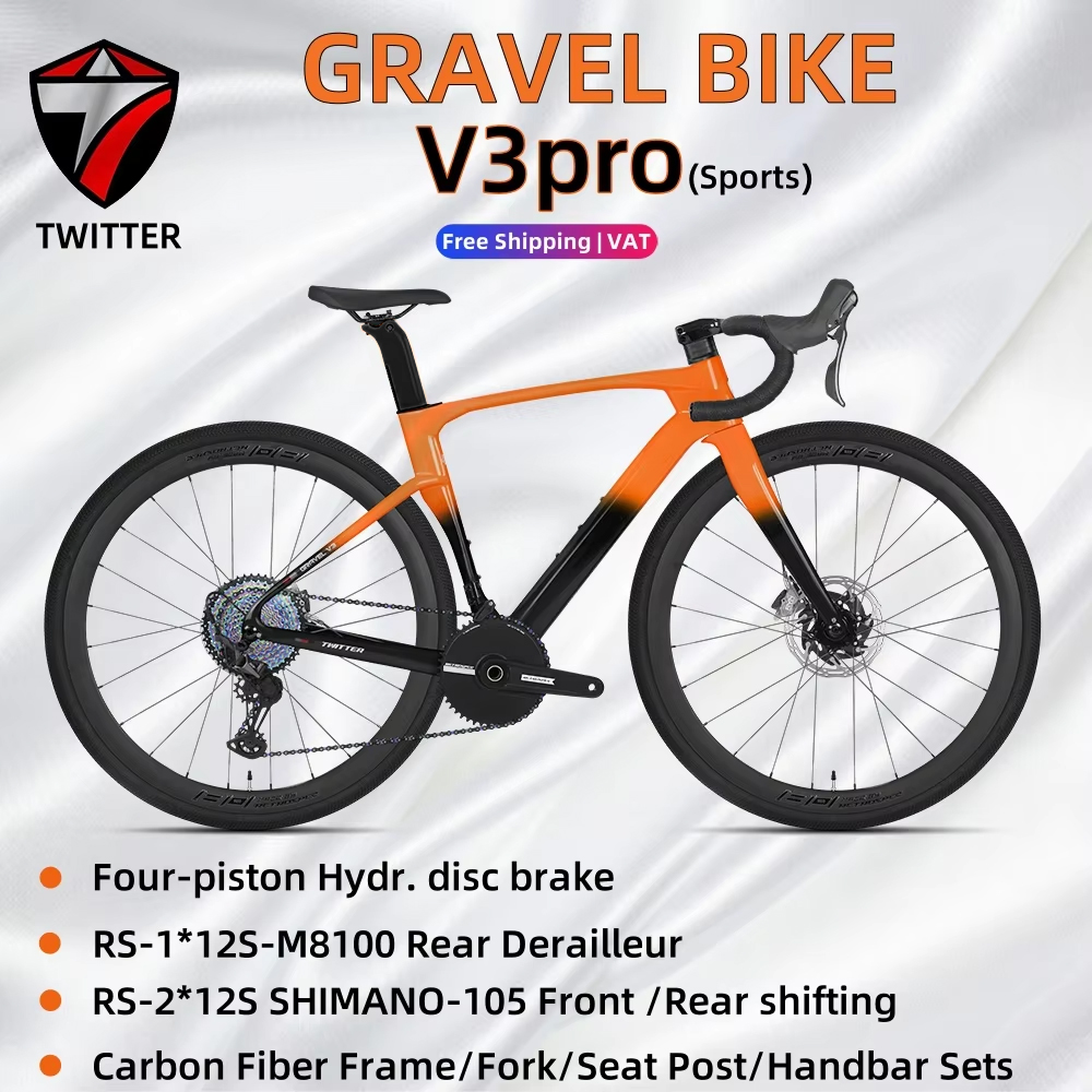 TWITTER V3 Pro Gravel Full Car - Mountain Biking For Beginners recensione e prezzo