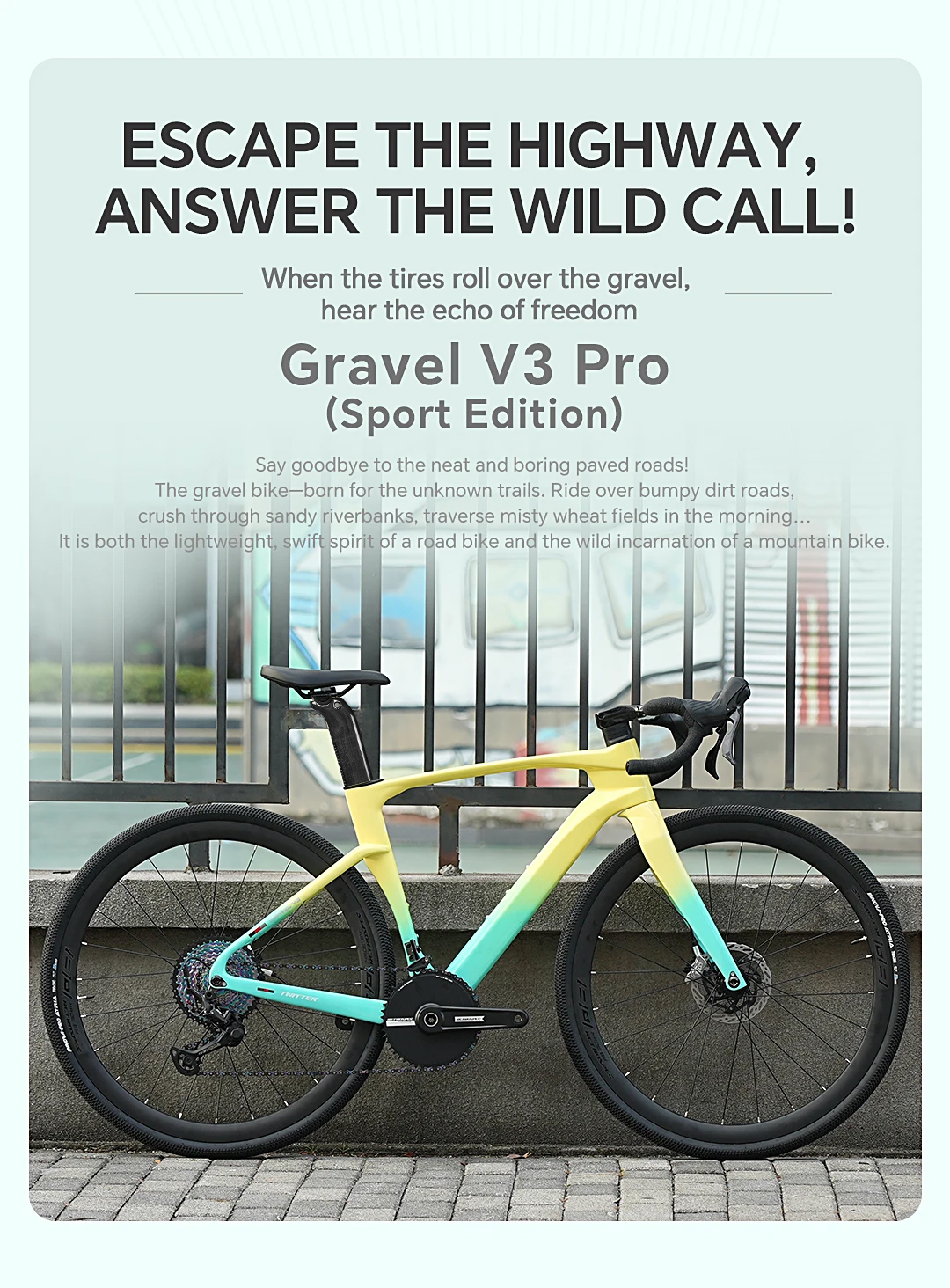 TWITTER V3 Pro Gravel Full Car - Mountain Biking For Beginners recensione e prezzo