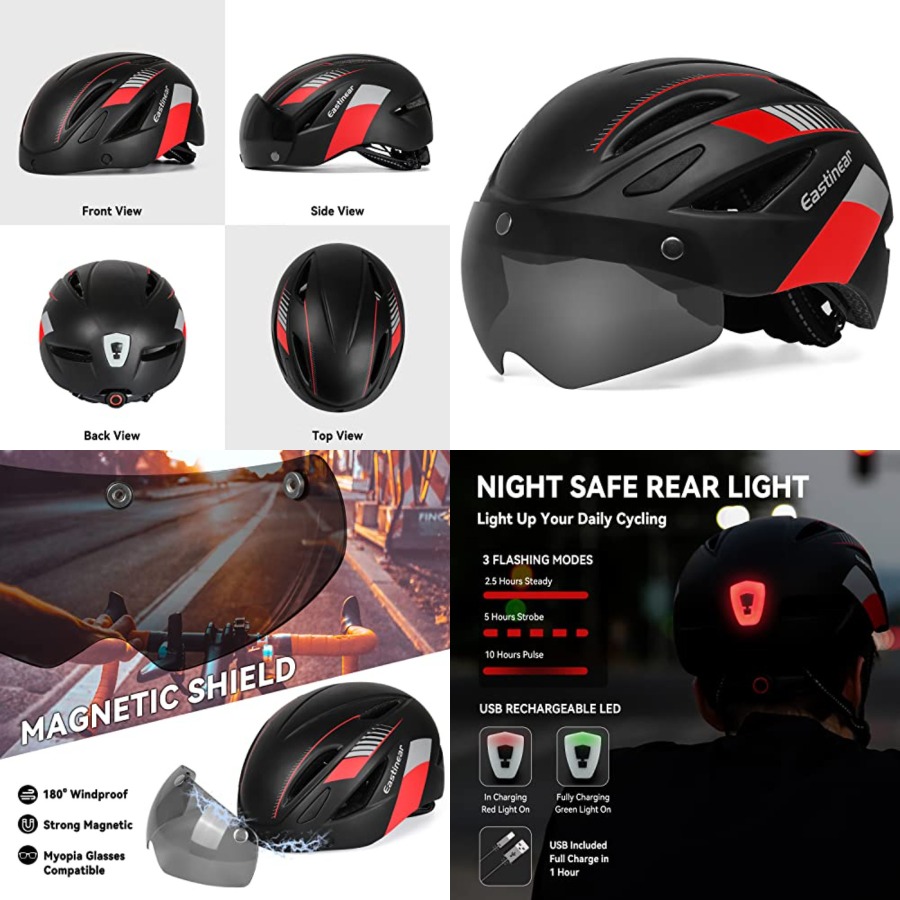 Adults Bike Helmet Magnetic Go - Mountain Biking Helmet Kids recensione e prezzo
