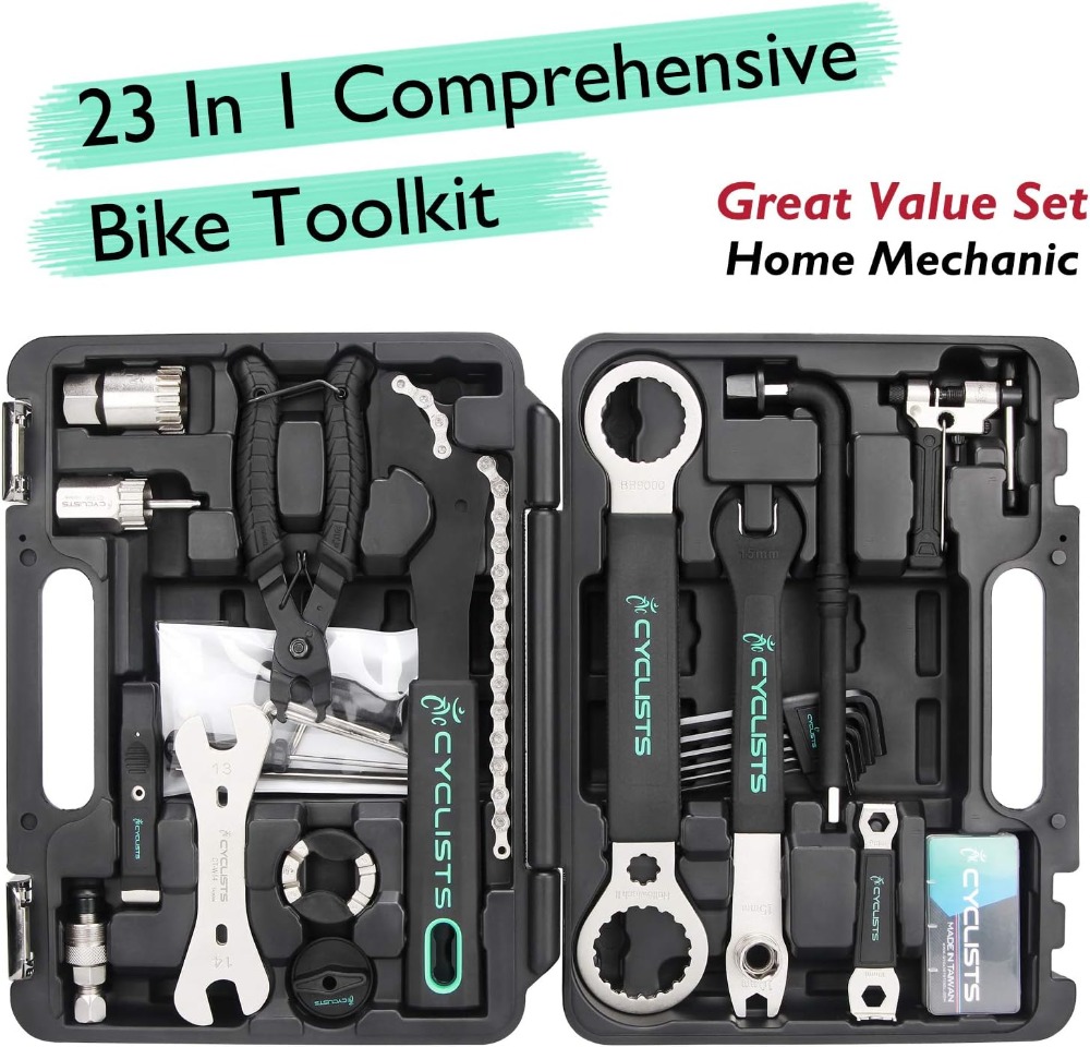 23-Piece Bike Repair Tool Kit  - Mountain Biking Images recensione e prezzo