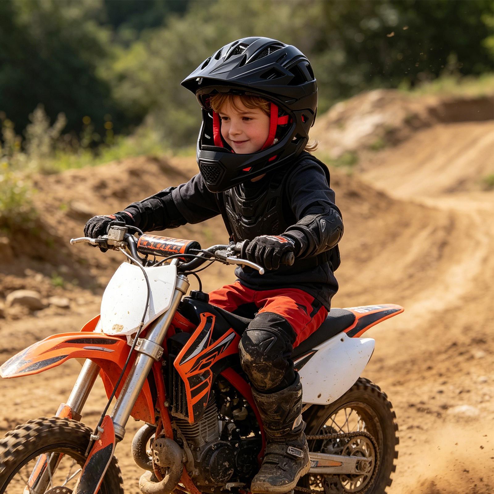 Kids Motocross Helmet Shockpro - Mountain Biking Helmet Kids recensione e prezzo
