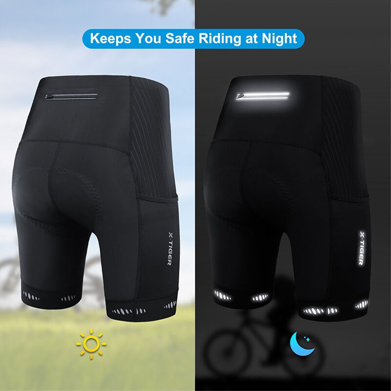 X-TIGER Men Cycling Shorts wit - Mountain Biking Body Armour recensione e prezzo