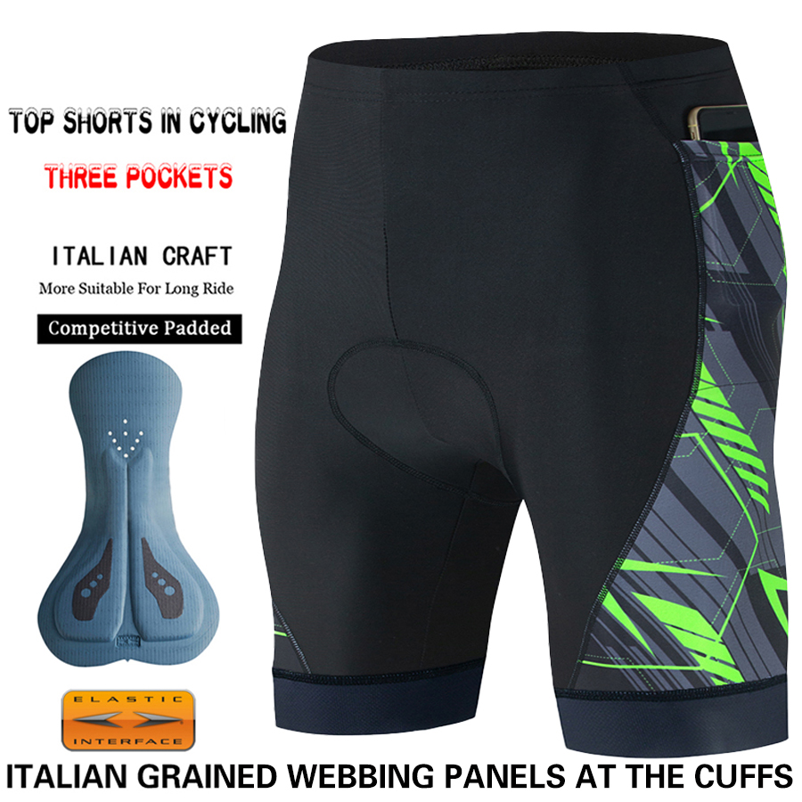 3 Pockets Men's Cycling Shorts - Mountain Biking Body Armour recensione e prezzo