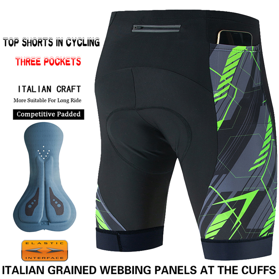 3 Pockets Men's Cycling Shorts - Mountain Biking Body Armour recensione e prezzo