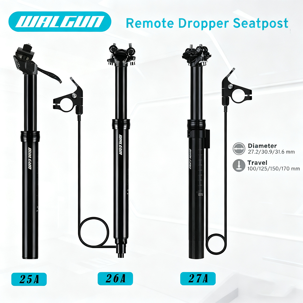 WALGUN MTB Telescopic Seatpost - Dropper Post Remote recensione e prezzo