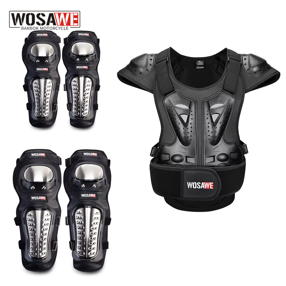 WOSAWE Adult Vest Armor Full B - Mountain Biking Body Armour recensione e prezzo