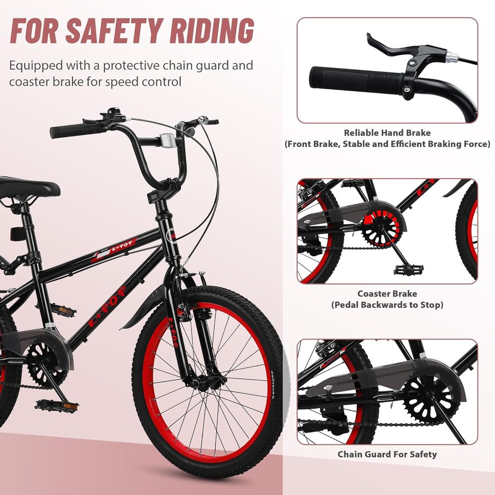 20 Inch BMX Bike for Boys, Sui - Mountain Biking For Beginners recensione e prezzo