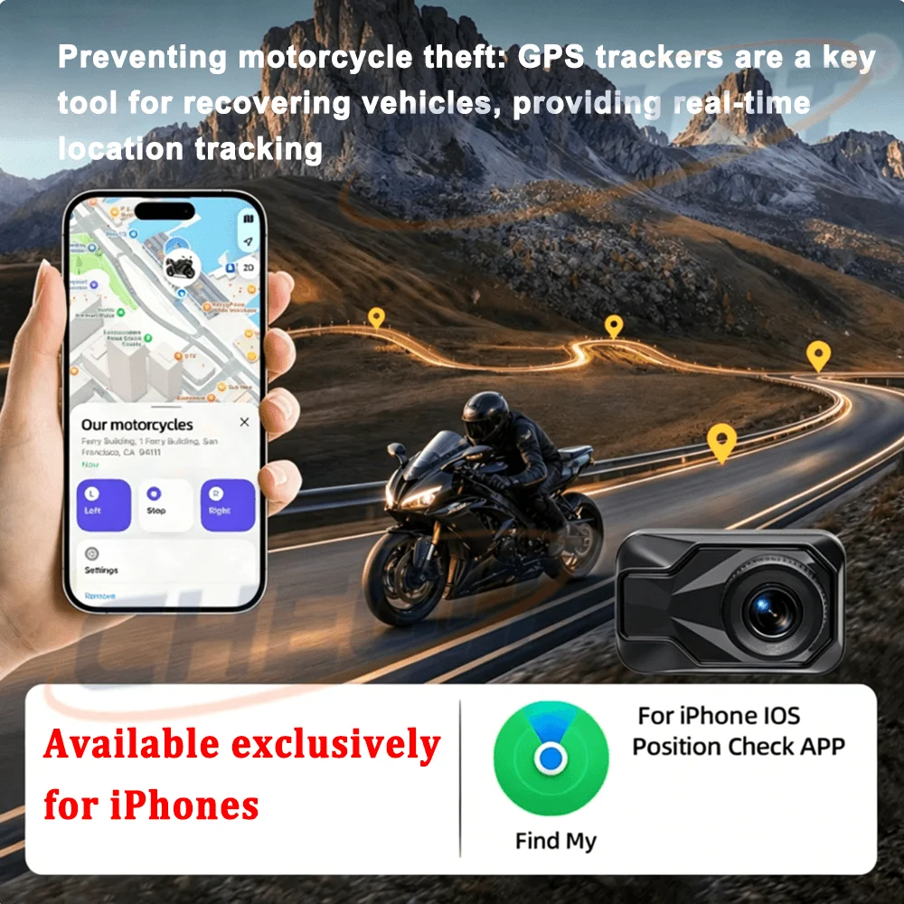 Motorcycle DVR 2K HD WiFi & AP - Mountain Biking Images recensione e prezzo