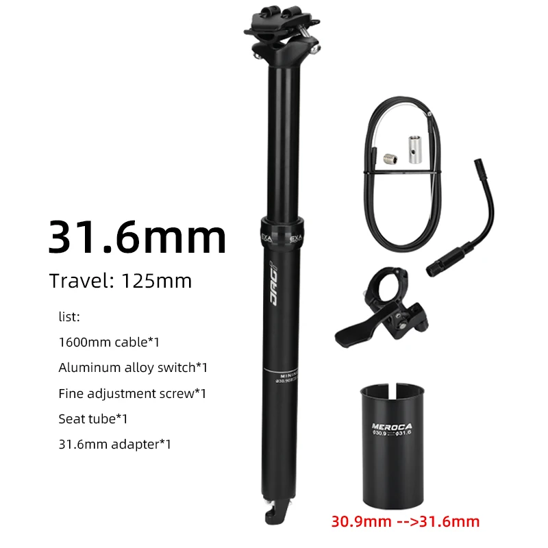 EXAFORM 30.9/31.6mm JAG-I Inte - Dropper Post Remote recensione e prezzo