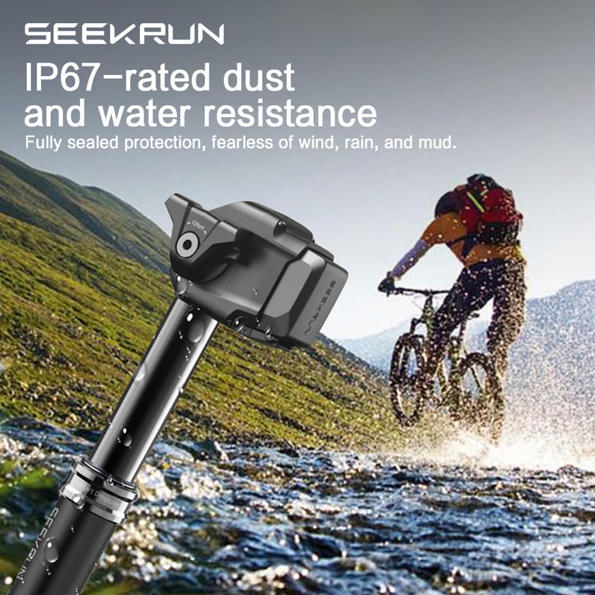 SEEKRUN S7 MTB Wireless Seatpo - Dropper Post Remote recensione e prezzo