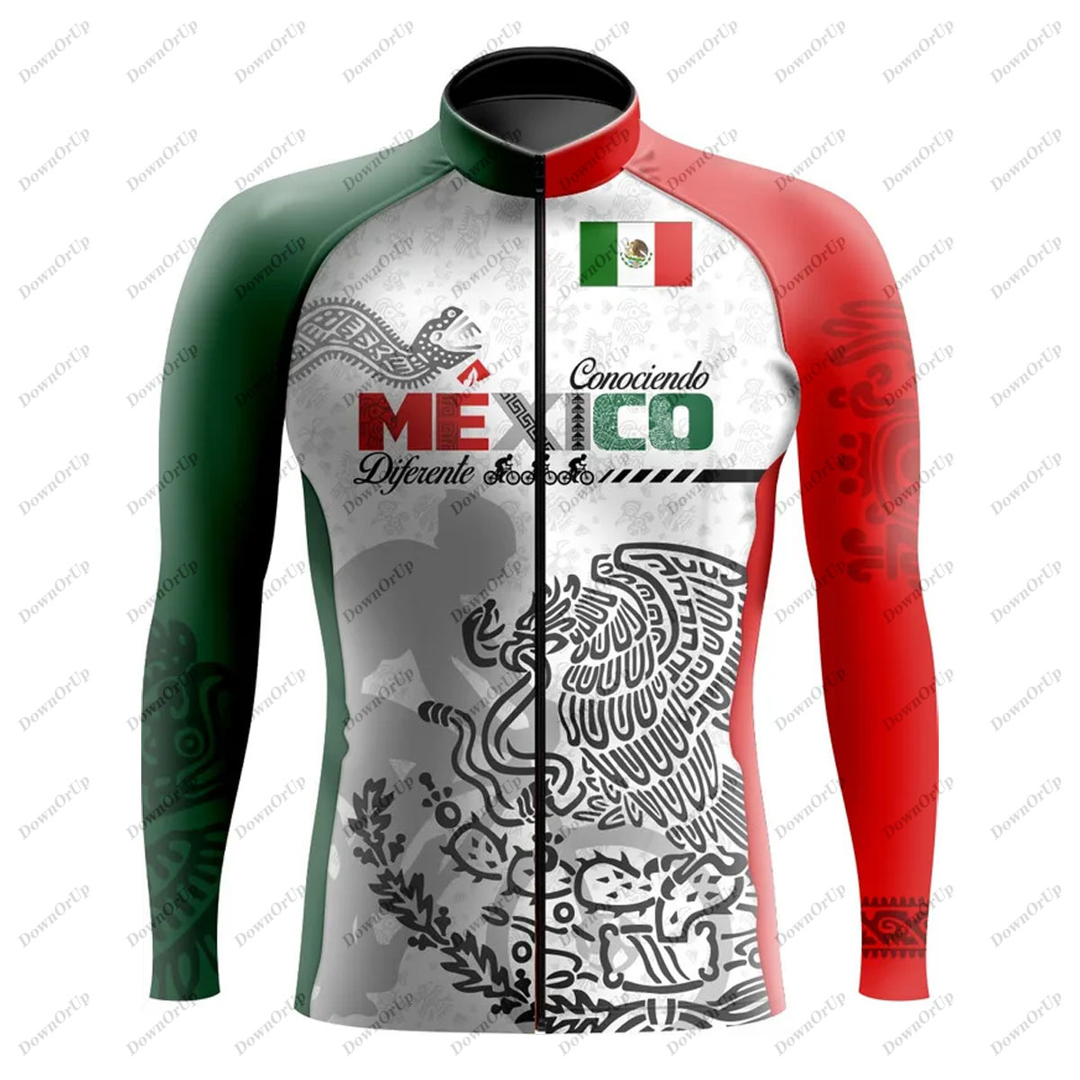 Mexico Men's Long Sleeve BIke  - Mountain Biking New Mexico recensione e prezzo