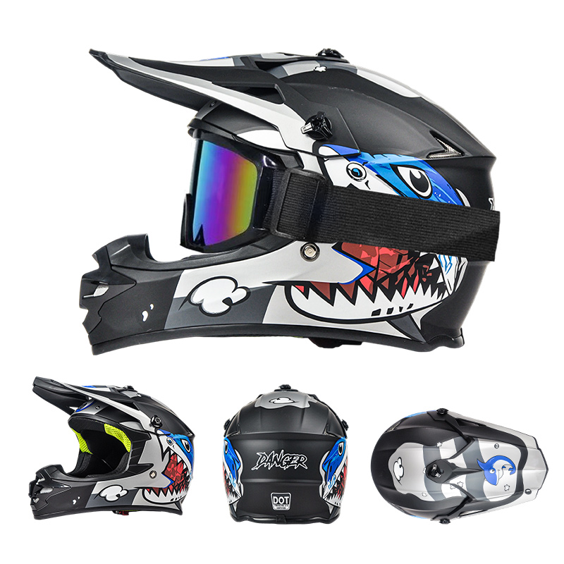 Dot Certified Children's Motor - Mountain Biking Helmet Kids recensione e prezzo