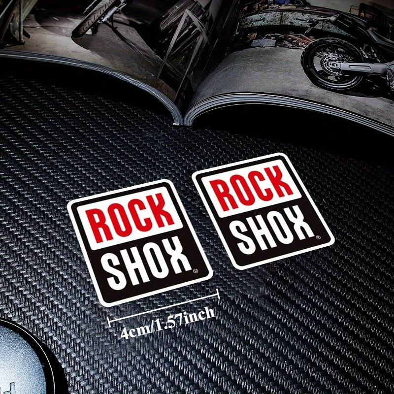 2Pcs For Rockshox Bike Sticker - Mountain Biking Body Armour recensione e prezzo