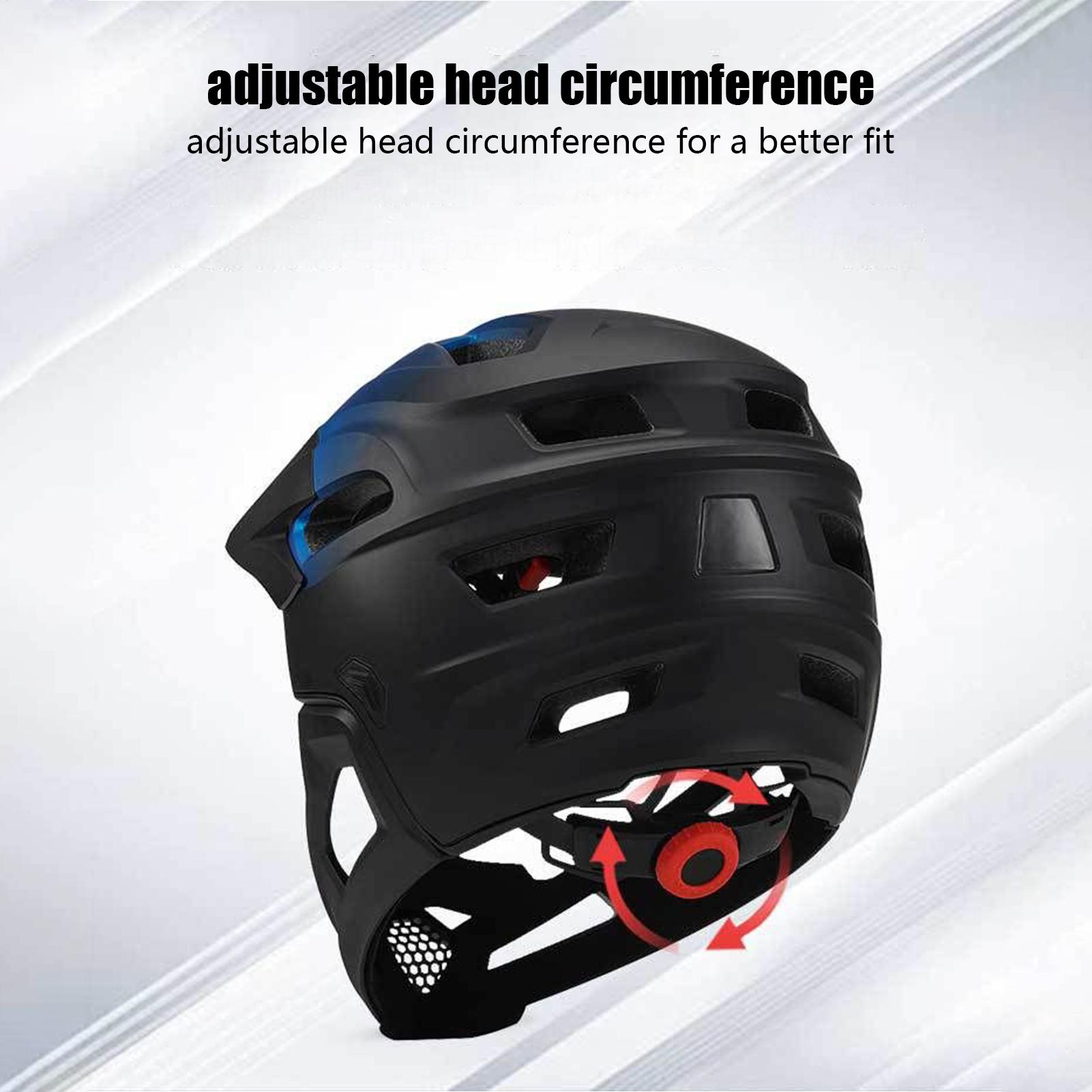 Detachable Full Face Bicycle H - Mountain Biking Helmet Kids recensione e prezzo