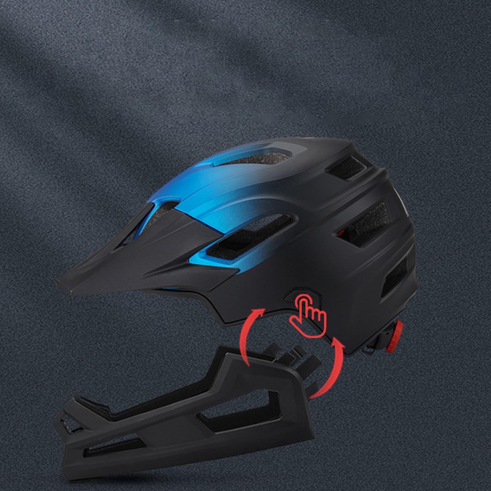 Detachable Full Face Bicycle H - Mountain Biking Helmet Kids recensione e prezzo