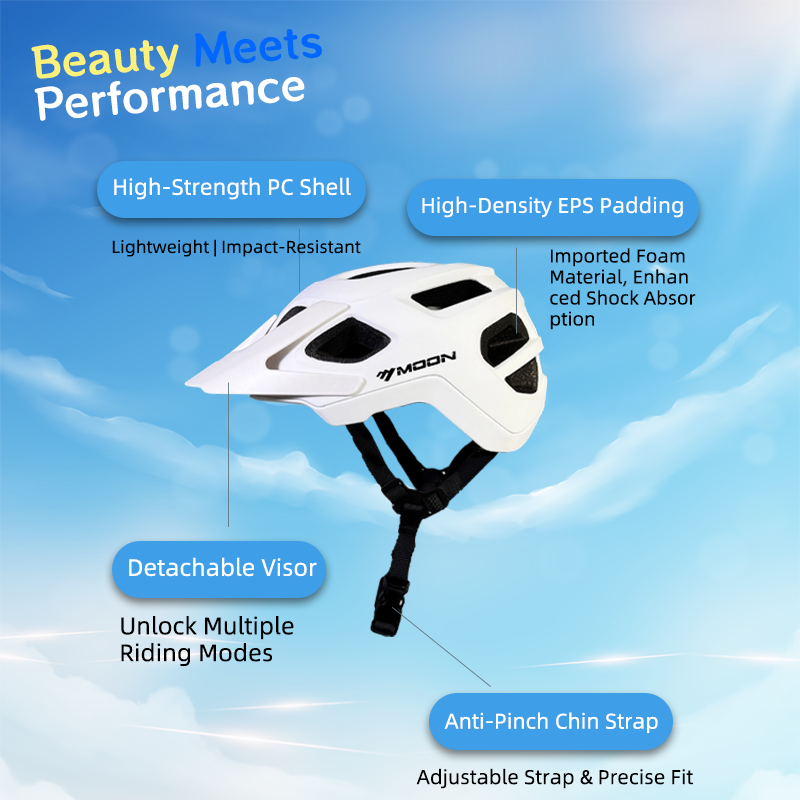 MOON Anti-Odor Professional Bi - Mountain Biking Helmet Kids recensione e prezzo